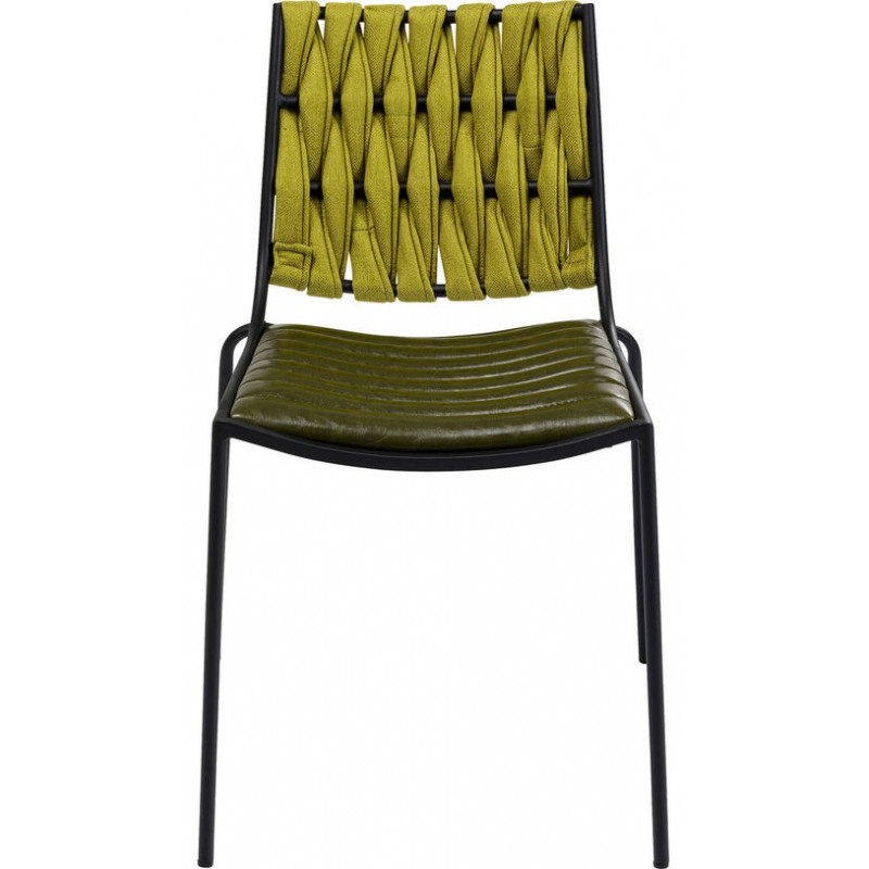 Chair Two Face Green